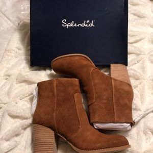 SPLENDID Never Worn Brown Suede Boots.
